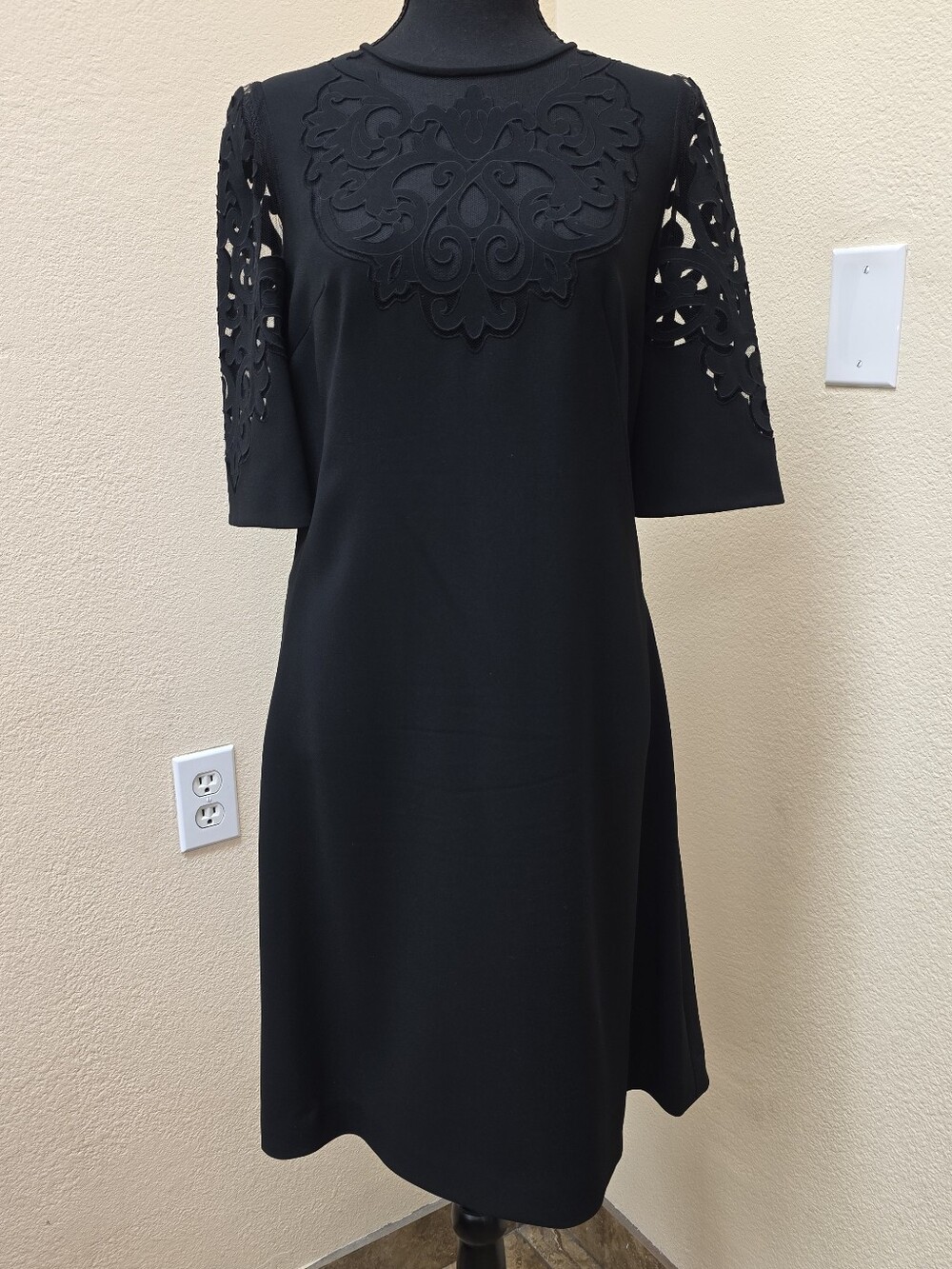 Dolce & Gabbana Floral Cutout Cocktail Dress